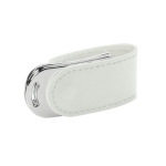 USB de lujo en 3.0 de polipiel con cierre magnético USB Elegance 3.0 color blanco