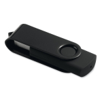 USB para merchandising 3.0 con clip giratorio de color Colorclip 3.0 color negro
