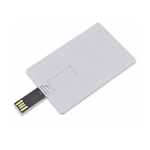 Tarjeta USB 3.0 con tu imagen a todo color y precio económico USB Clásica 3.0 color blanco