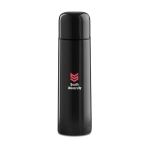 Termo personalizado barato de acero en vivos colores 500ml Colors color negro tercera vista principal