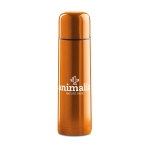 Termo personalizado barato de acero en vivos colores 500ml Colors color naranja segunda vista principal