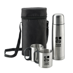 Set de termo personalizado con tazas de acero 500ml Picnic Set vista principal