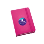 Libretas personalizadas con color desenfadado A6 hojas lisas Sketch color rosa imagen con logo