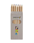 6 lápices de colores en caja de cartón para niños Essential color multicolor