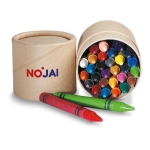 Caja de 30 ceras de colores para regalar Lápices Wax 30 color beige vista principal cuarta vista