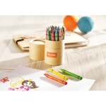 Caja de 30 ceras de colores para regalar Lápices Wax 30 color beige segunda vista bodegón 2