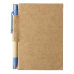 Minilibretas recicladas con bolígrafo A7 hojas a rayas EcoPocket