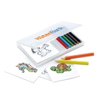 Lápices de colores personalizados con dibujos de animales Animal Fun color multicolor vista principal segunda vista