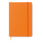 Libretas personalizadas baratas en color vivo A5 hojas lisas Sketch color naranja