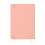 Libreta personalizada barata en color vivo A5 hojas lisas tercera vista