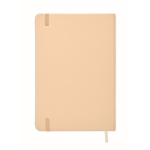 Libreta personalizada barata en color vivo A5 hojas lisas tercera vista