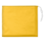 Impermeable personalizado para empresas de plástico plegable Monsoon color amarillo