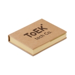 Bloc de Notas MemoPad color beige vista principal segunda vista