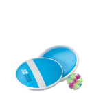 Juego publicitario con bola de ventosa para llevar a la playa Ibiza vista de impresión