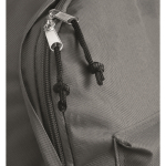 Mochilas personalizables de poliéster 600D School Color color gris oscuro