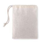 Puzzle de madera publicitario en bolsa de algodón Astrum color madera quinta vista