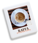 Puzzle para publicidad y merchandising con imagen impresa Enigma color blanco vista principal segunda vista