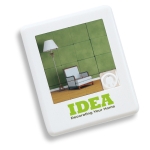 Puzzle para publicidad y merchandising con imagen impresa Enigma color blanco