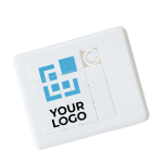 Puzzle para publicidad y merchandising con imagen impresa Enigma color blanco vista de impresión