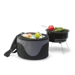 Bolsa nevera con barbacoa en su interior portátil Barbacoa Chef color negro segunda vista