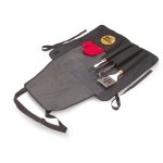 Delantal de barbacoa con utensilios y manopla Set Barbacoa Chef color negro vista principal cuarta vista