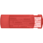 Caja de plástico con 5 tiritas en tamaño pequeño BandAid tercera vista