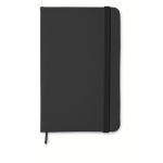 Cuaderno personalizado barato a color A5 hojas a rayas color negro