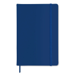 Cuaderno personalizado barato a color A5 hojas a rayas color azul