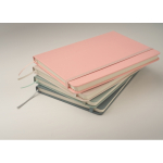 Cuaderno personalizado barato a color A5 hojas a rayas vista fotografía sexta vista