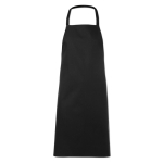 Delantales personalizados de cocina hechos de algodón 180 g/m2 Chef color negro cuarta vista