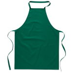 Delantales personalizados de cocina hechos de algodón 180 g/m2 Chef color verde