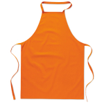 Delantales personalizados de cocina hechos de algodón 180 g/m2 Chef color naranja