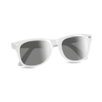 Gafas de sol baratas con protección UV400 de colores alegres Regular color blanco