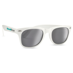 Gafas de sol baratas con protección UV400 de colores alegres Regular color blanco segunda vista principal