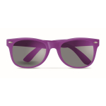 Gafas de sol baratas con protección UV400 de colores alegres Regular color violeta segunda vista