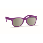 Gafas de sol baratas con protección UV400 de colores alegres Regular color violeta tercera vista
