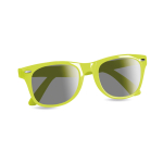 Gafas de sol baratas con protección UV400 de colores alegres Regular color verde lima