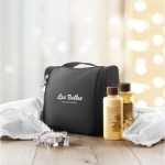 Neceser de viaje en poliéster de alta densidad ExtraLarge color negro vista bodegón principal