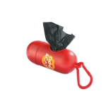 Portabolsas Canina DogWalk color rojo segunda vista principal