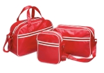 Bolsa de mano personalizada de PVC tipo bowling Paris color rojo tercera vista