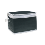 Nevera publicitaria non woven para 6 latas 80 g/m2 Basic Style color negro