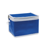 Nevera publicitaria non woven para 6 latas 80 g/m2 Basic Style color azul
