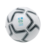 Balón de fútbol para regalar en promociones y publicidad Fútbol Cup color blanco/negro vista de impresión