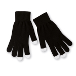 Guantes táctiles para móviles baratos Touch color negro vista principal segunda vista
