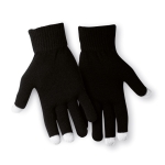 Guantes táctiles para móviles baratos Touch color negro cuarta vista