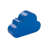 Antiestrés en forma de nube para regalar en ferias y eventos ZenCloud color azul tercera vista