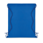 Mochilas publicitarias de cuerdas en non woven 80 g/m2 Basic color azul real segunda vista