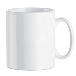 Taza de cerámica personalizada blanca especial para sublimación 300ml color blanco