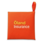 Chalecos reflectantes serigrafiados de poliéster Visible color naranja vista principal segunda vista