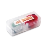 2 luces para usar en bicicleta o en exteriores, en blanco y rojo color multicolor vista principal